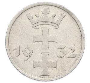 1 гульден 1932 года Данциг — Фото №2