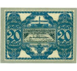 20 геллеров 1920 года Австрия — Криглах  (Нотгельд) — Фото №2