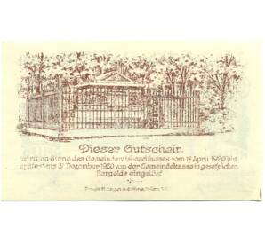 10 геллеров 1920 года Австрия — Хадерсдорф-Вайдлингау (Нотгельд) — Фото №2