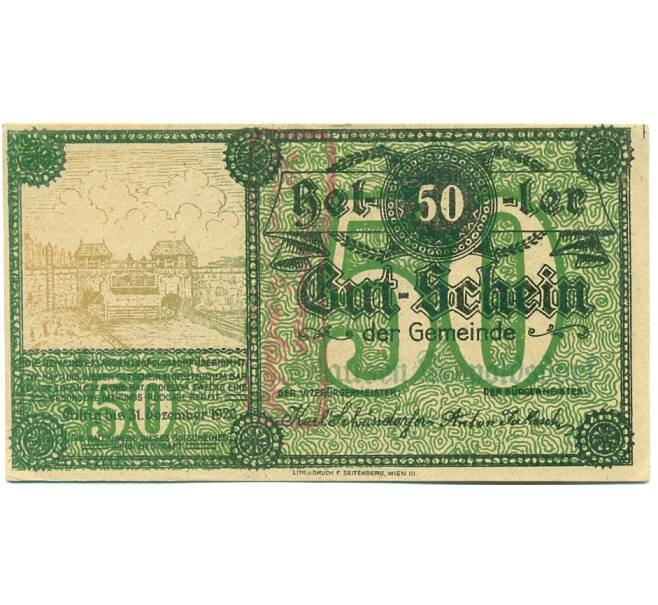 Банкнота 50 геллеров 1920 года Австрия — Клаузен-Леопольдсдорф (Нотгельд) (Артикул: B2-15756) — Фото №1