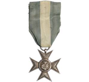 Медаль 1900 года Италия «За 16 лет службы» — Фото №1