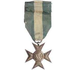 Медаль 1900 года Италия «За 16 лет службы» — Фото №2