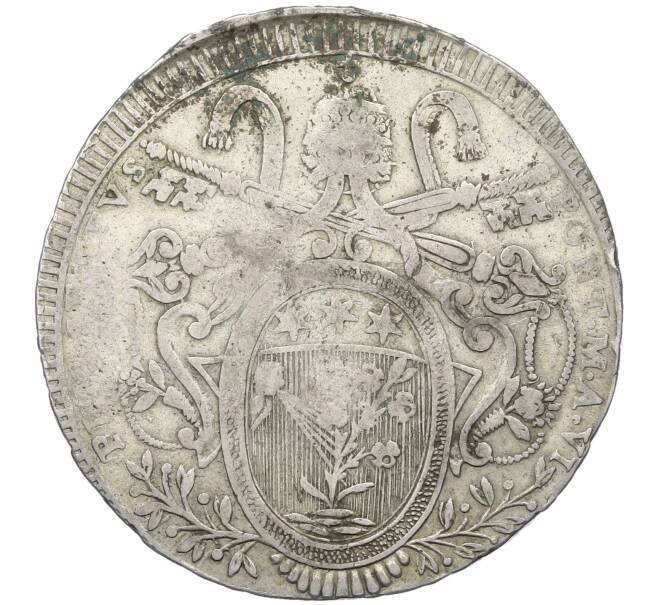 Монета 1 скудо 1780 года Папская область (Артикул: K2-0770) — Фото №2