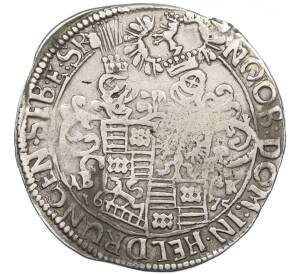 2/3 талера 1675 года Мансфельд-Айслебен — Фото №2