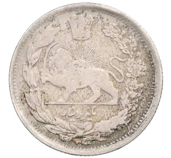 Монета 1000 динаров 1919 года (AH 1337) Иран «10 лет правлению Султана Ахмад-шаха» (Артикул: K2-0776) — Фото №2