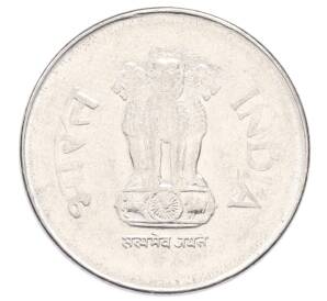 1 рупия 2001 года Индия — Фото №2