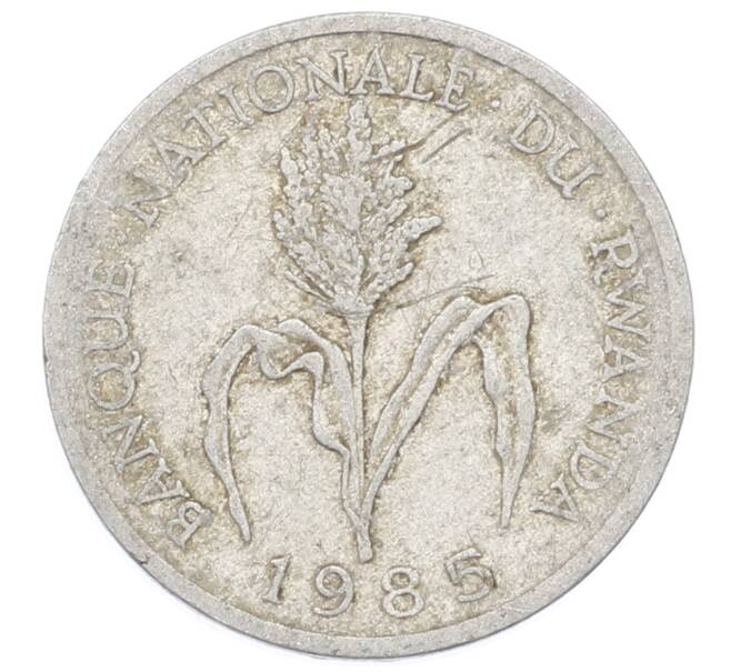 Монета 1 франк 1985 года Руанда (Артикул: M2-91768) — Фото №1