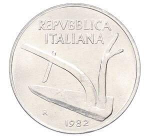 10 лир 1982 года Италия — Фото №1