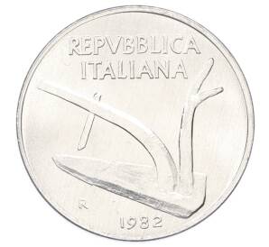 10 лир 1982 года Италия — Фото №1