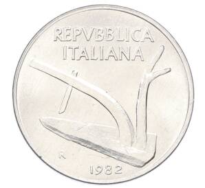 10 лир 1982 года Италия — Фото №1