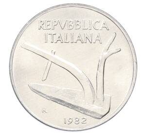 10 лир 1982 года Италия — Фото №1