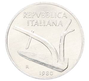 10 лир 1980 года Италия — Фото №1