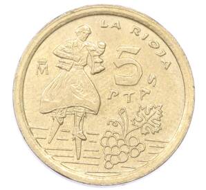 5 песет 1996 года Испания «Риоха» — Фото №1