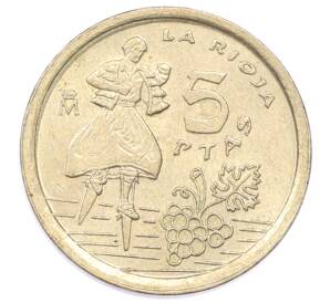 5 песет 1996 года Испания «Риоха» — Фото №1