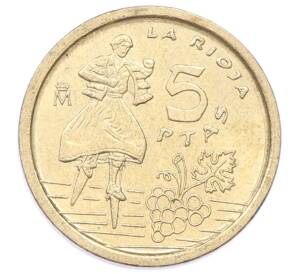 5 песет 1996 года Испания «Риоха» — Фото №1