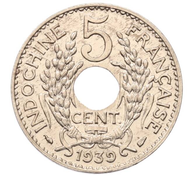 Монета 5 сантимов 1939 года Французский Индокитай (Артикул: K1-7069) — Фото №1