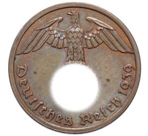 1 рейхспфенниг 1939 года A Германия — Фото №1