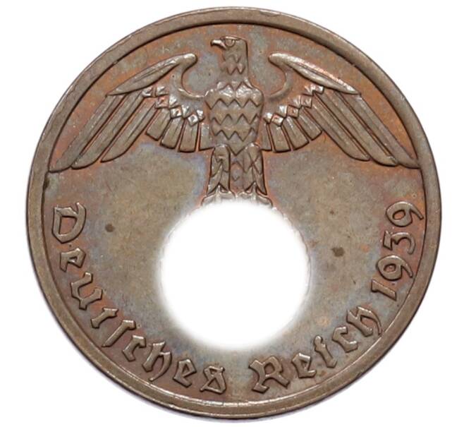 Монета 1 рейхспфенниг 1939 года A Германия (Артикул: K1-7074) — Фото №1