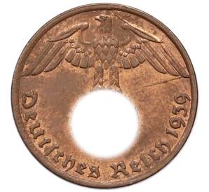 1 рейхспфенниг 1939 года G Германия — Фото №1