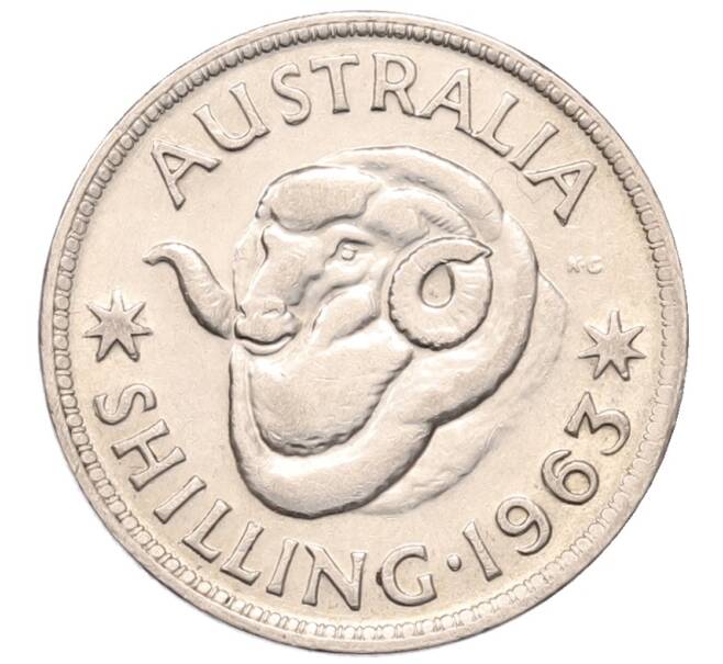 Монета 1 шиллинг 1963 года Австралия (Артикул: K1-7098) — Фото №1