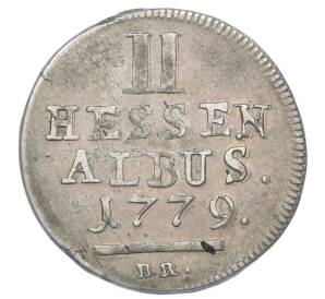 2 альбуса 1779 года Гессен-Кассель — Фото №1