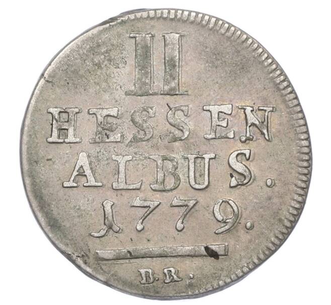 Монета 2 альбуса 1779 года Гессен-Кассель (Артикул: K10-11282) — Фото №1