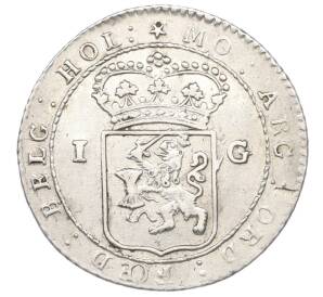 1 гульден 1802 года Голландская Ост-Индия — Фото №2