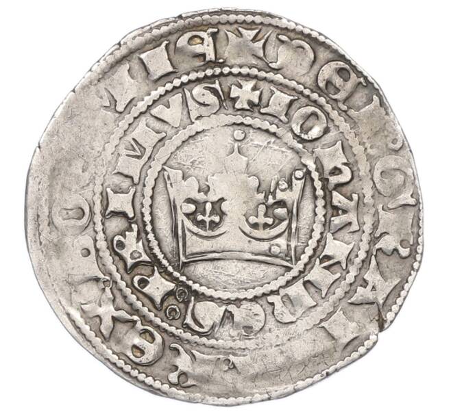 Монета 1 грош 1310-1346 года Богемия — Иоганн Люксембургский (Артикул: K10-11289) — Фото №1