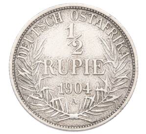 1/2 рупии 1904 года A Германская Восточная Африка — Фото №1