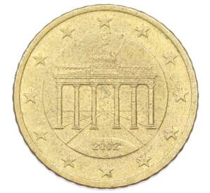 50 евроцентов 2002 года A Германия — Фото №1