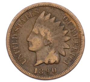 1 цент 1890 года США — Фото №1