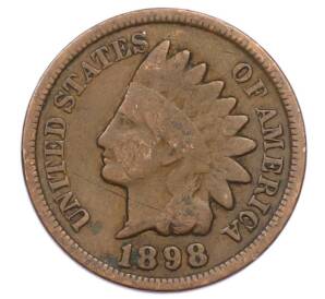 1 цент 1898 года США — Фото №1