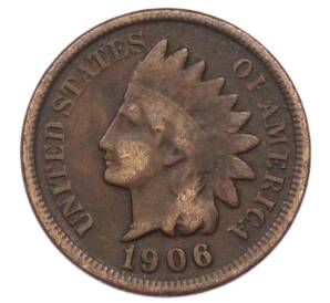 1 цент 1906 года США