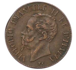 1 чентезимо 1867 года M Италия — Фото №2