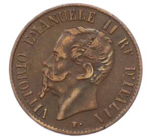 1 чентезимо 1867 года M Италия — Фото №2