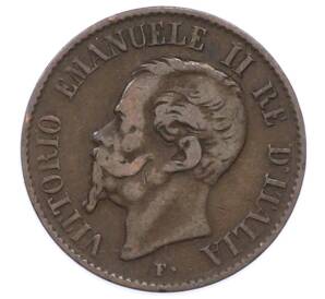 1 чентезимо 1867 года M Италия — Фото №2