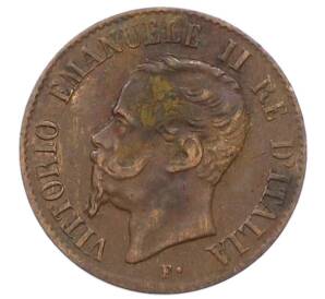 1 чентезимо 1867 года M Италия — Фото №2