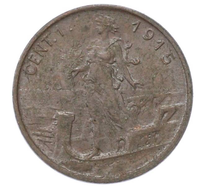 Монета 1 чентезимо 1915 года Италия (Артикул: M2-91881) — Фото №1