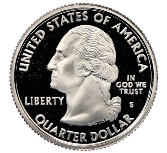 Монета 1/4 доллара (25 центов) 2003 года S США «Штаты и территории — Алабама» (Артикул: M2-91910) — Фото №2