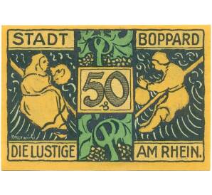 50 пфеннигов 1921 года Германия — Боппард (Нотгельд) — Фото №2