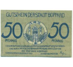 50 пфеннигов 1920 года Германия — Боппард (Нотгельд)
