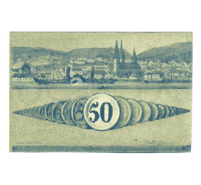 Банкнота 50 пфеннигов 1920 года Германия — Боппард (Нотгельд) (Артикул: K10-11354) — Фото №2