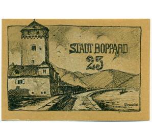25 пфеннигов 1920 года Германия — Боппард (Нотгельд)