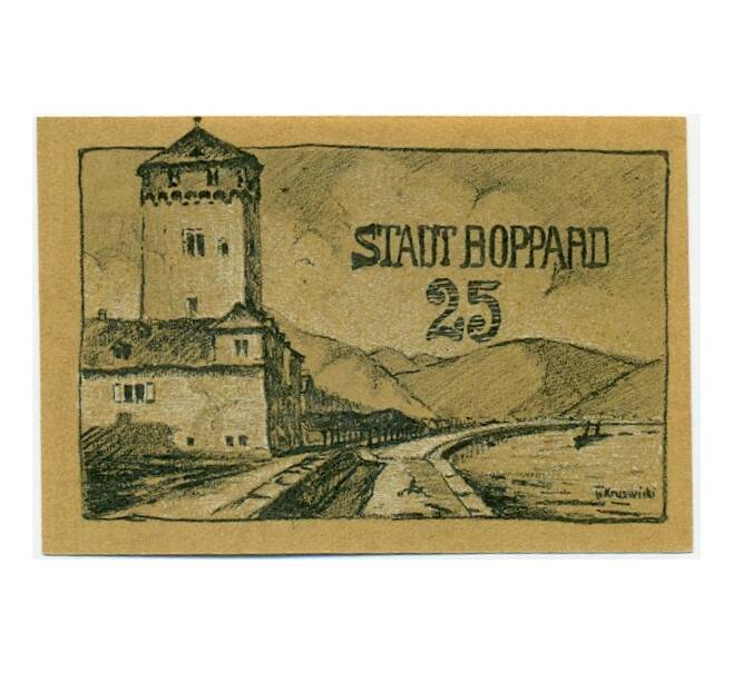 Банкнота 25 пфеннигов 1920 года Германия — Боппард (Нотгельд) (Артикул: K10-11363) — Фото №2