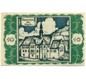 10 пфеннигов 1921 года Германия — Брансуик (Нотгельд) — Фото №1