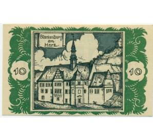 10 пфеннигов 1921 года Германия — Брансуик (Нотгельд) — Фото №1