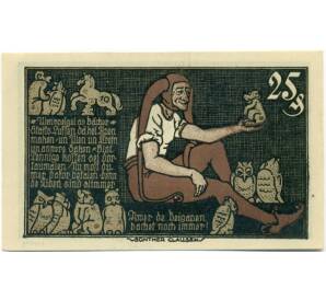 25 пфеннигов 1921 года Германия — Брауншвейг (Нотгельд)