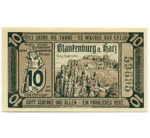 10 пфеннигов 1920 года Германия — Бланкенбург (Нотгельд)