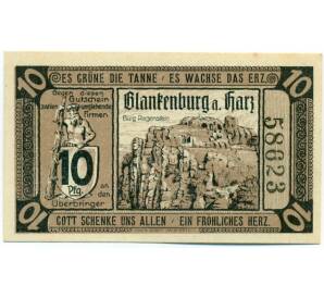 10 пфеннигов 1920 года Германия — Бланкенбург (Нотгельд)