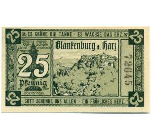 25 пфеннигов 1920 года Германия — Бланкенбург (Нотгельд) — Фото №1